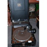 A HMV Pickwick Gramophone