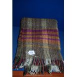 A woolen Travel Rug