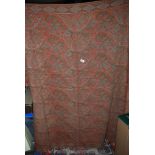 A square double sided woven Paisley Shawl