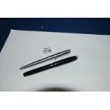An early Parker Pen, the nib stamped Parker Canada 2 C,