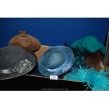 A quantity of ladies Hats including Kangol, Bill Horsman, Connor, etc.