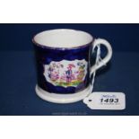 A small Gaudy Welsh Mug,