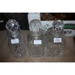 Three Decanters,