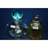 A Vintage L'Interdit glass factice French Perfume Bottle,