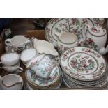 A quantity of Indian Tree pattern china by various makers