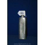 A small contemporary Flask marked 'Charles Rennie Mackintosh Pewter'