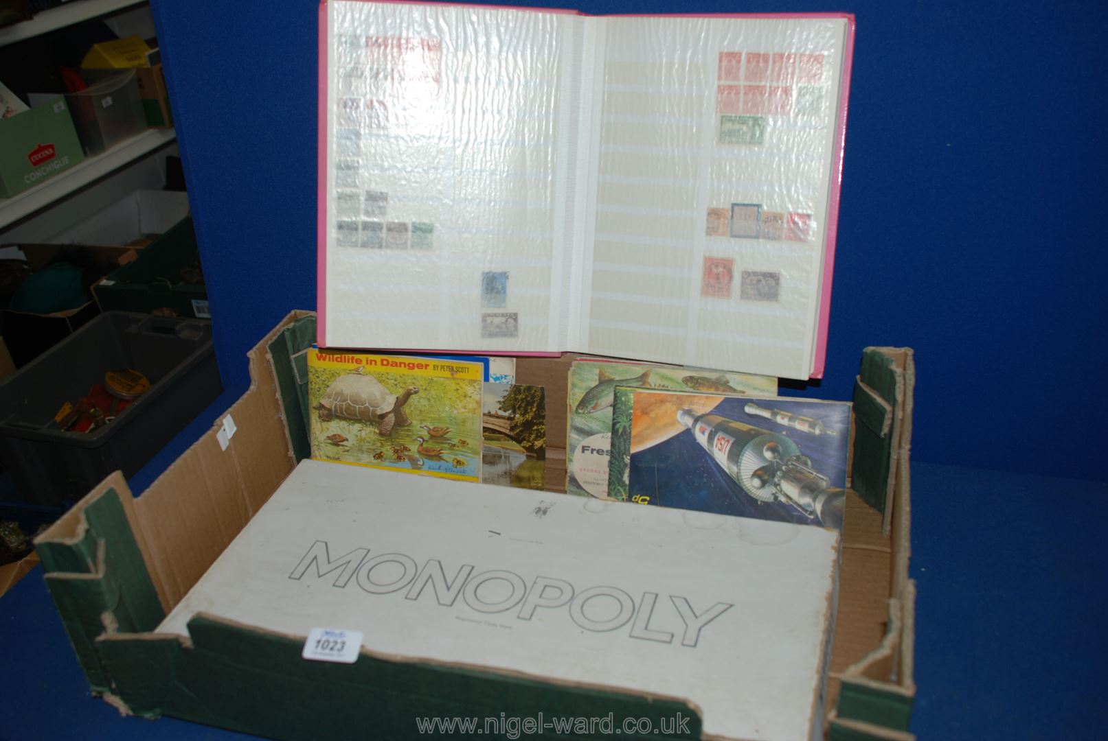 A Monopoly board game,