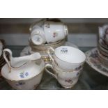 A six place setting Teaset by New Chelsea, Staffordshire,