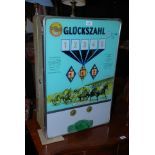 A German Brugmann 'Gluckszahl' Racing slot machine.
