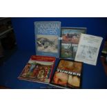 A quantity of Books on art including the Pre-Raphaelites, Turner, Canadian Painters, etc.