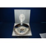 A Christian Dior silver plated Fruit Bowl in original box