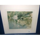A signed Print by William Russell Flint