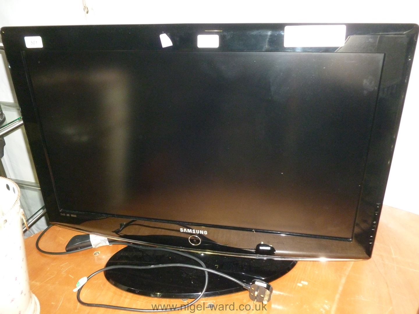 A Samsung 31" Television.