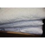 Four feather Pillows with protectors