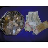 COLLECTION COINS AND BANKNOTES