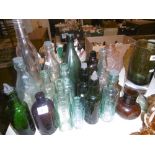 COLLECTION OF VARIOUS EARLY BOTTLES