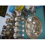 COLLECTION OF SILVER PLATE