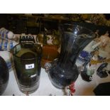 TWO DARLINGTON LEAD CRYSTAL VASES