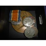 WW1 MEDAL PLUS FIVE OTHERS