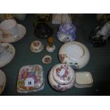 QTY OF ASSORTED PORCELAIN ETC.