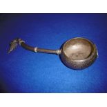 ORIENTAL SILVER LADLE