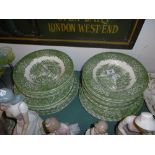 LARGE QTY OF IRONSTONE PLATES