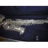 SAXAPHONE (SELMER) CASED PLUS ANOTHER CASE