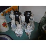 FIVE LLADRO FIGURES