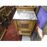 MARBLE TOP WASHSTAND