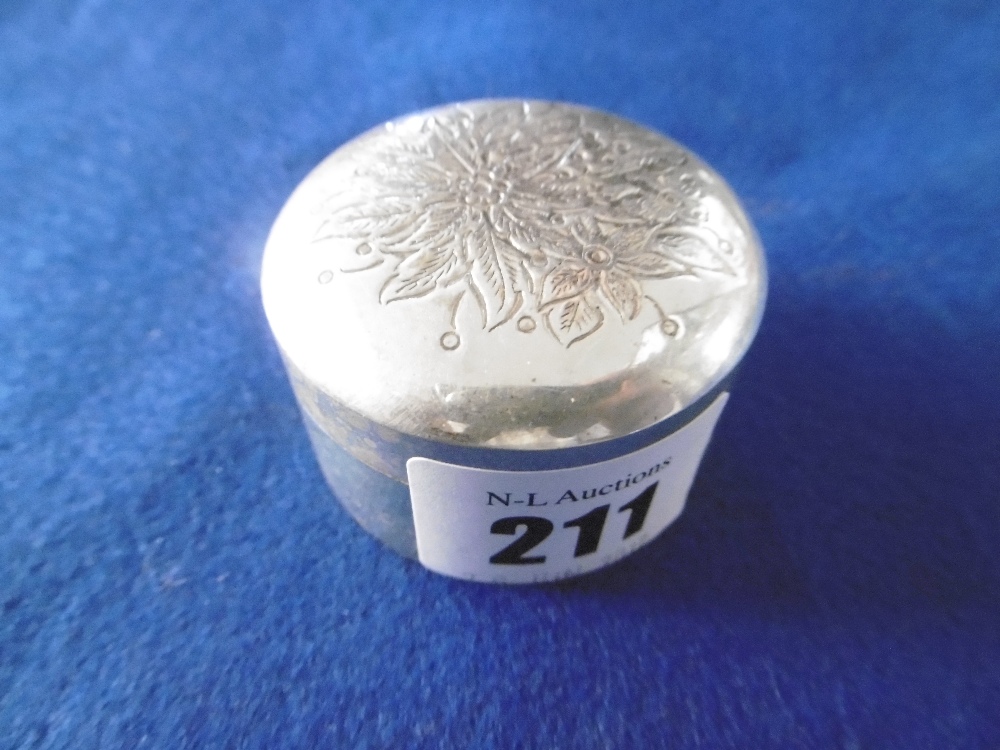 SILVER 925 PILL BOX,