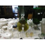 LARGE CHAMADE SCENT BOTTLE PLUS SIX OTHERS,