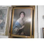 GILT FRAMED PORTRAIT