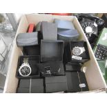 TWENTY ASSORTED BOXED WATCHES