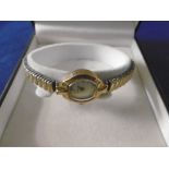 LADIES GOLD PLATED ORIS,