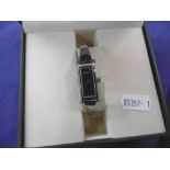 GUCCI, 1500L, STAINLESS STEEL WATCH, BOXED WITH PAPERWORK, IN VERY GOOD CONDITION,