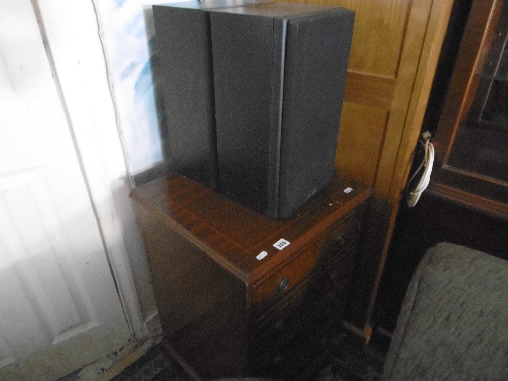 MAHOGANY DOUBLE MUSIC CENTRE; AIWA, - Image 5 of 8