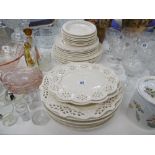 A COLLECTION OF CREAM WARE CHINA