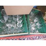 LARGE QTY OF GLASSWARE