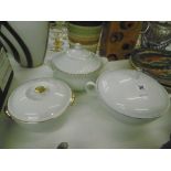 ROYAL WORCESTER TUREEN AND TWO OTHERS