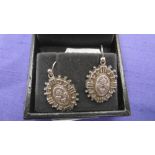 VICTORIAN SILVER EARRINGS