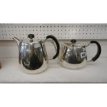 WALKER AND HALL RETRO TEA AND COFFEE POTS