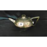 ARTDECO SILVER PLATED TEAPOT