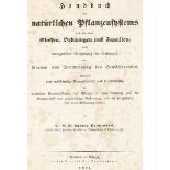 Biologie - Botanik - - Reichenbach, Heinrich Gottlieb Ludwig. Handbuch des natürlichen