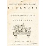 Architektur - - Vitruvius Pollio, Marcus. Baukunst. Aus der römischen Urschrift übersetzt von August