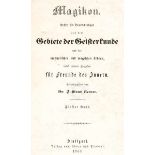 Occulta - - Kerner, Justinus (Hrsg.). Magikon. Archiv für Beobachtungen aus dem Gebiet der