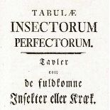 Biologie - Zoologie - - Brünnich, Morten Thrane. Entomologia sistens insectorum tabulas