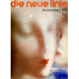 Bauhaus - - die neue linie. 3. Jahrgang (September 1931 - August 1932) komplett in 12 Heften.