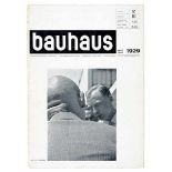 Bauhaus - - Bauhaus. Vierteljahr-Zeitschrift für Gestaltung. 3. Jg., Heft 2. Herausgeber Hannes