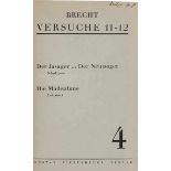 Brecht, Bertolt. Versuche 1-16 in 7 Heften (in 1 Band). Berlin, Kiepenheuer, 1930-1932. 23,2 x 15,