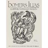 Behmer, Marcus - - Homers Ilias. Deutsch von Johann Heinrich Voss. Mit Titelholzschnitt und 46